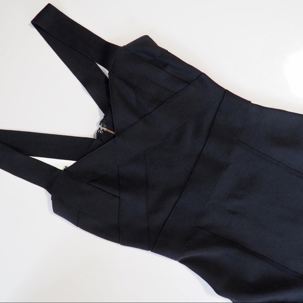 Guess by Marciano Bandage Zipper Dress